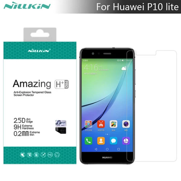 محافظ صفحه نمایش شیشه ای نیلکین هواوی Nillkin H+ Pro Glass Huawei P10 Lite