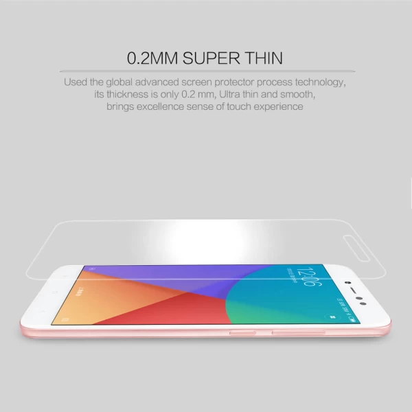 محافظ صفحه نمایش شیشه ای نیلکین شیائومی Nillkin H+ Pro Glass Xiaomi Redmi Note 5A Prime