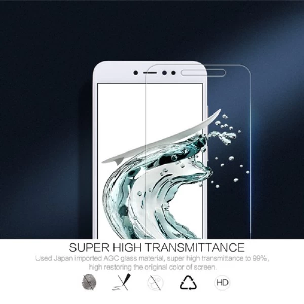 محافظ صفحه نمایش شیشه ای نیلکین شیائومی Nillkin H+ Pro Glass Xiaomi Redmi Note 5A Prime