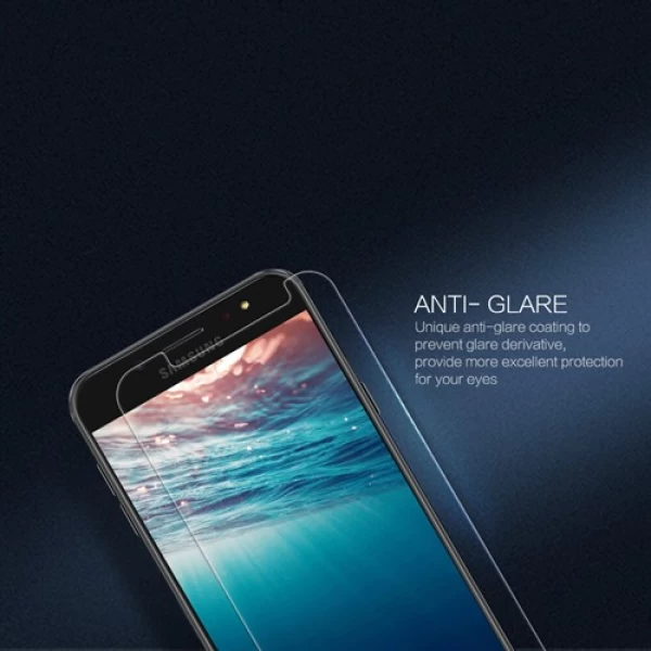 محافظ صفحه نمایش شیشه ای نیلکین سامسونگ Nillkin H+ Pro Glass Samsung Galaxy C8/J7 Plus