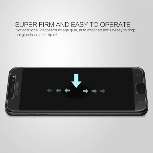 محافظ صفحه نمایش شیشه ای نیلکین سامسونگ Nillkin H+ Pro Glass Samsung Galaxy C8/J7 Plus