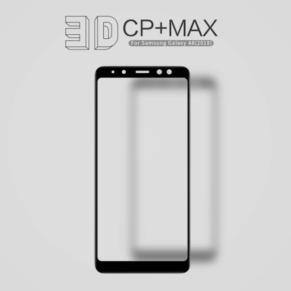 محافظ صفحه نمایش شیشه ای نیلکین سامسونگ Nillkin 3D CP+ Max Samsung Galaxy A8 2018