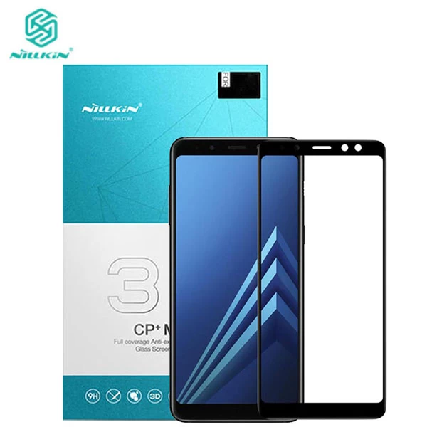 محافظ صفحه نمایش شیشه ای نیلکین سامسونگ Nillkin 3D CP+ Max Samsung Galaxy A8 Plus 2018