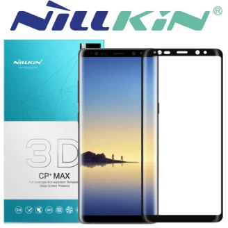 محافظ صفحه نمایش شیشه ای تمام صفحه نیلکین 3D CP+ Max Samsung Galaxy Note 8