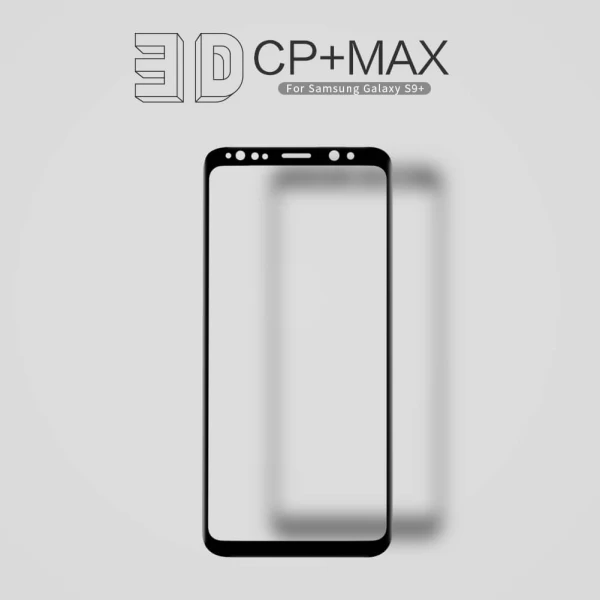 محافظ صفحه نمایش شیشه ای نیلکین سامسونگ Nillkin 3D CP+ Max Samsung Galaxy S9 Plus