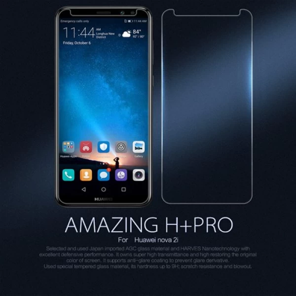 محافظ صفحه نمایش شیشه ای نیلکین هواوی Nillkin H+ Pro Glass Huawei Mate 10 Lite