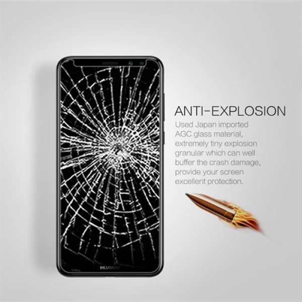 محافظ صفحه نمایش شیشه ای نیلکین هواوی Nillkin H+ Pro Glass Huawei Mate 10 Lite