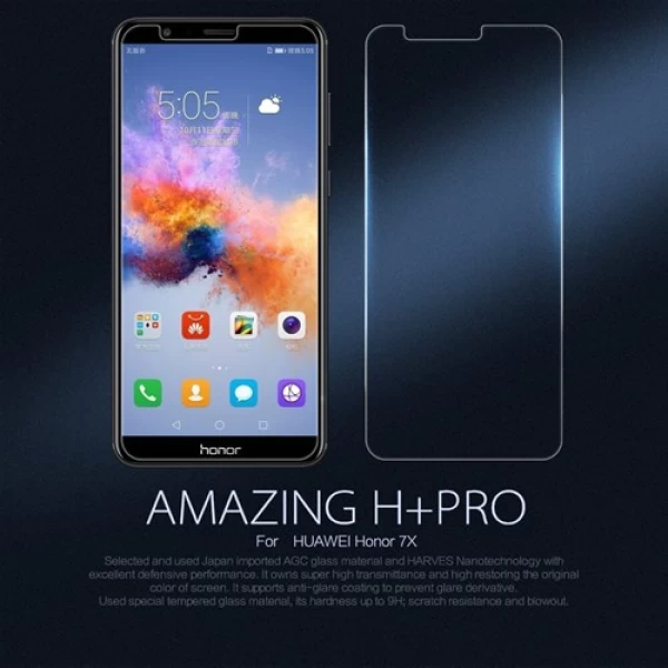 محافظ صفحه نمایش شیشه ای نیلکین هواوی Nillkin H+ Pro Glass Huawei Honor 7x