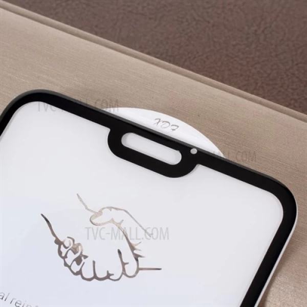 محافظ صفحه نمایش شیشه ای تمام صفحه و خمیده مارک بوف تمام چسب مناسب Huawei P20 Lite / Nova 3e