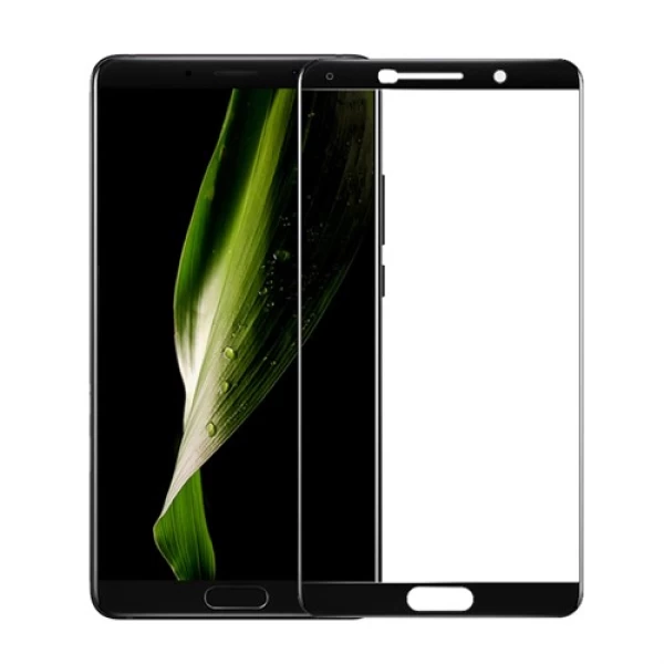 محافظ صفحه نمایش شیشه ای تمام صفحه و خمیده مارک بوف تمام چسب مناسب Huawei Mate 10