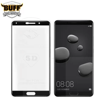 محافظ صفحه شیشه ای تمام صفحه تمام چسب مارک بوف مناسب Huawei Mate 10