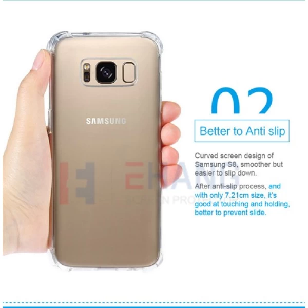 قاب ضدضربه و محافظ صفحه نمایش Smooth مارک BestSuit مناسب Samsung Galaxy S8 Plus