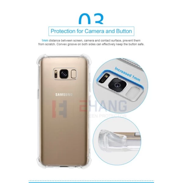 قاب ضدضربه و محافظ صفحه نمایش Smooth مارک BestSuit مناسب Samsung Galaxy S8 Plus