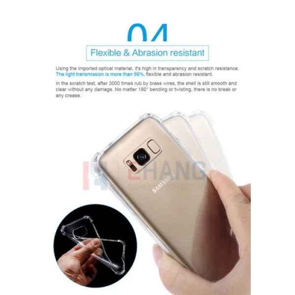 قاب ضدضربه و محافظ صفحه نمایش Smooth مارک BestSuit مناسب Samsung Galaxy S8 Plus