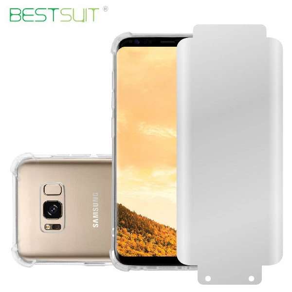 قاب ضدضربه و محافظ صفحه نمایش Smooth مارک BestSuit مناسب Samsung Galaxy S8 Plus