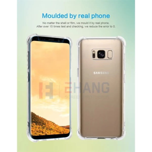 قاب ضدضربه و محافظ صفحه نمایش Smooth مارک BestSuit مناسب Samsung Galaxy S8 Plus