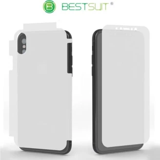 محافظ نانو 360 درجه Anti-Glare Full Body مارک BestSuit مناسب Apple iPhone X