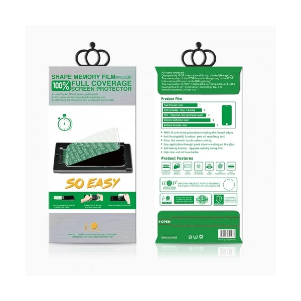 محافظ نانو پشت و رو ضدضربه iTOP so easy برای Samsung Galaxy S9