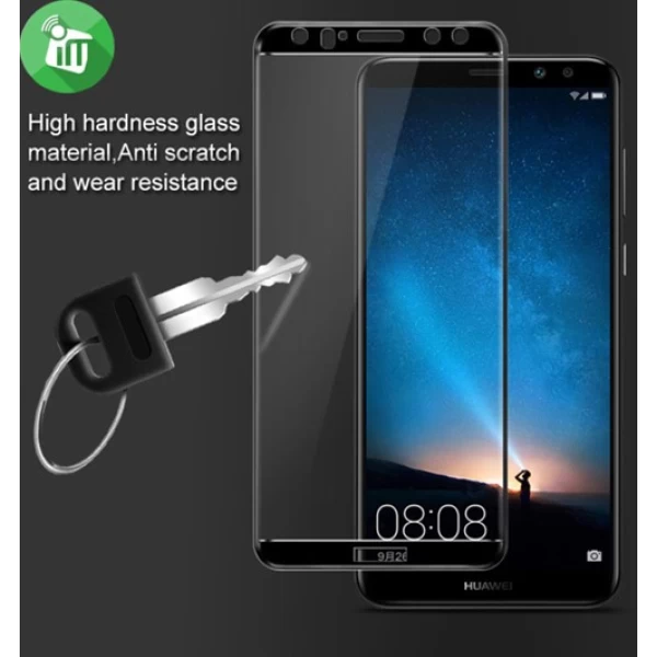 محافظ صفحه نمایش شیشه ای تمام صفحه و خمیده مارک رمو مناسب Huawei Mate 10 Lite