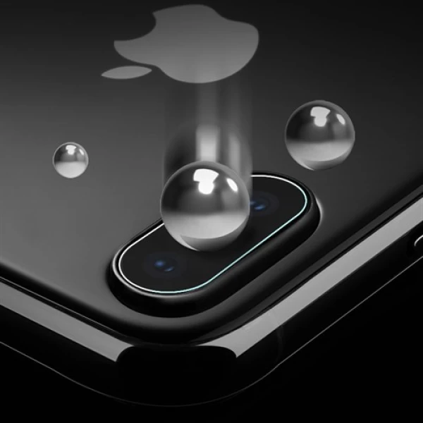محافظ لنز دوربین شیشه ای موبایل مناسب Apple iPhone X