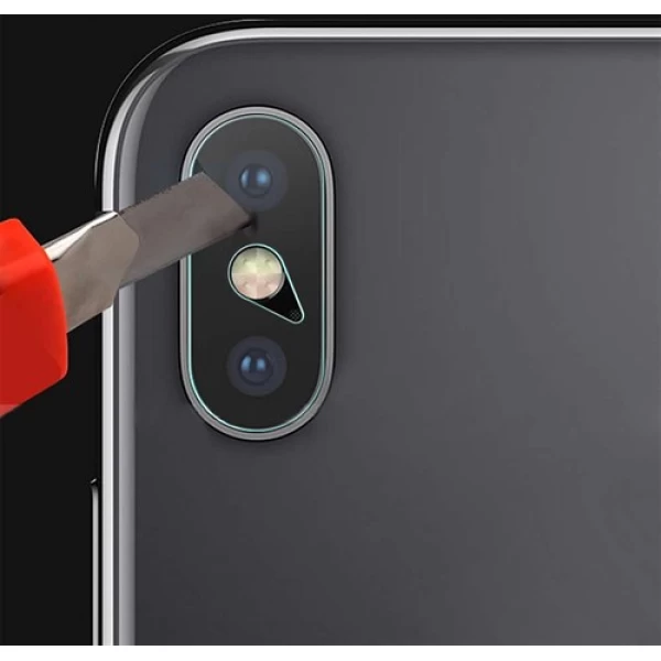 محافظ لنز دوربین شیشه ای موبایل مناسب Apple iPhone X