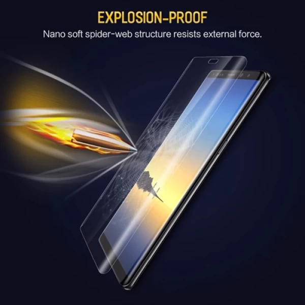 محافظ نانو تمام صفحه مارک Rock مناسب Samsung Galaxy Note 8