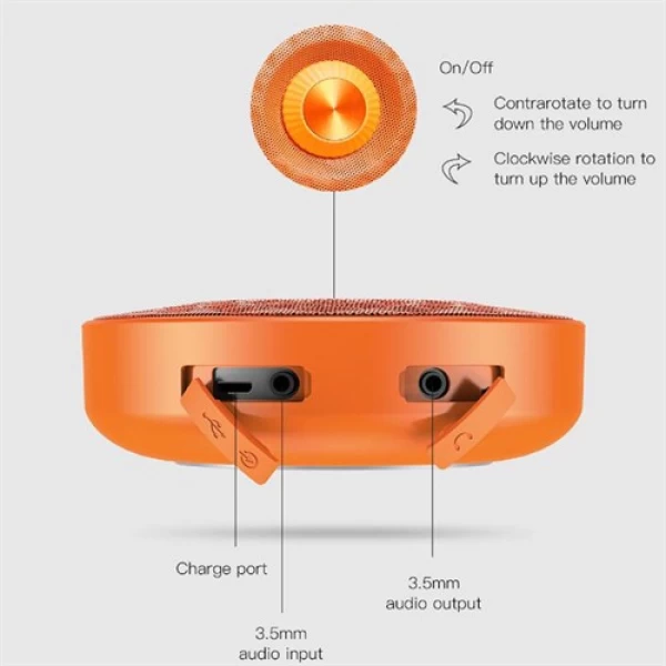 اسپیکر بلوتوث بیسوس Baseus E03 Encok قابل حمل