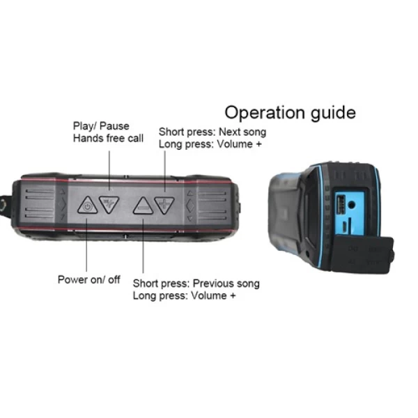 اسپیکر بلوتوث ضدآب سومهو Somho S335