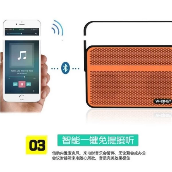 اسپیکر بلوتوث دبلیو کینگ W-King T9